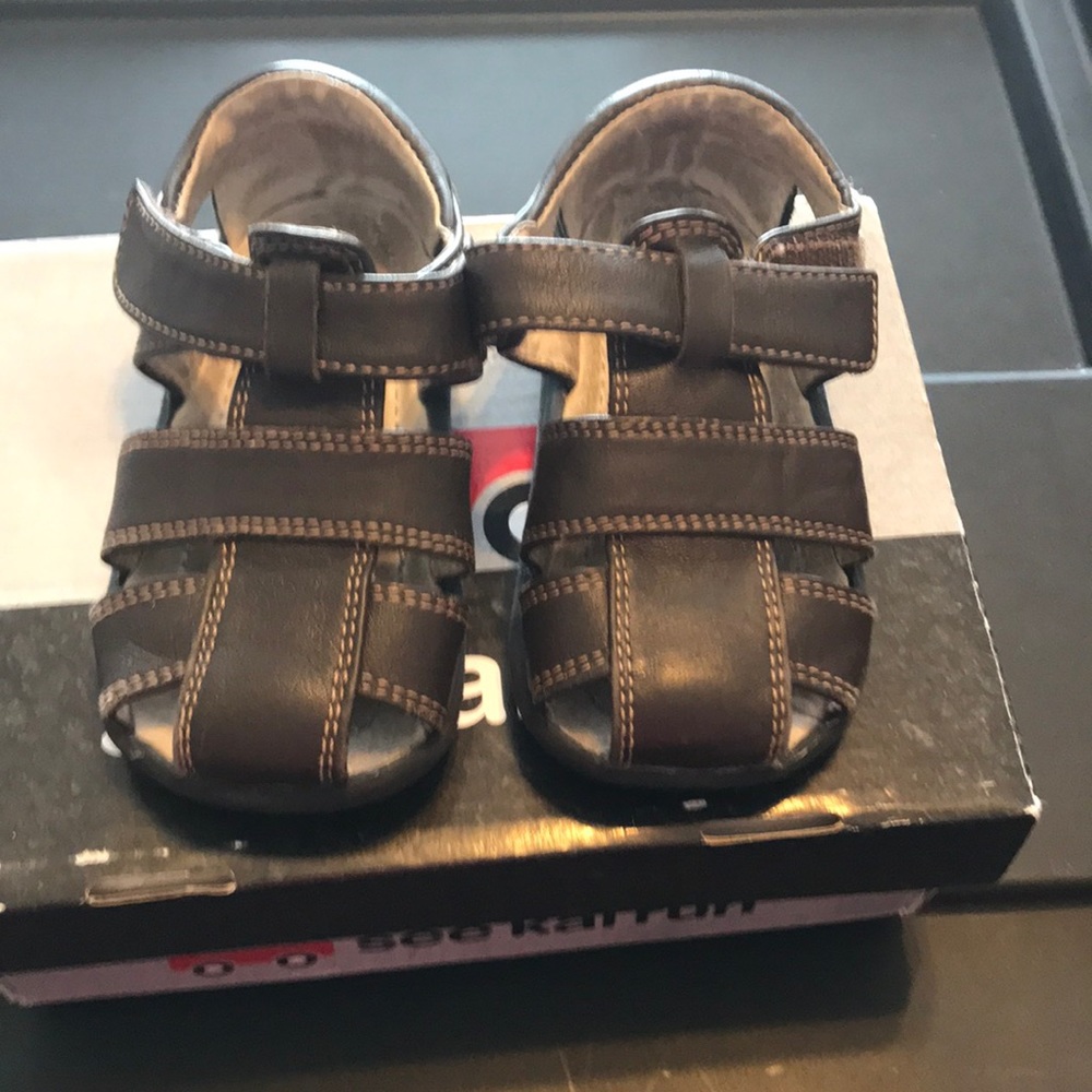 See Kai Run toddler fisherman sandle